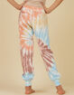 VINTAGE HAVANA Riviera Swirl Tie Dye Girls Jogger Sweatpants image number 5