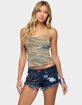 EDIKTED Ciellah Camo Tank Top image number 1