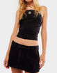 FREE PEOPLE Gallivanting Peekaboo Womens Skort image number 1