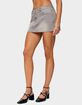 EDIKTED Chiara Denim Micro Skirt image number 2