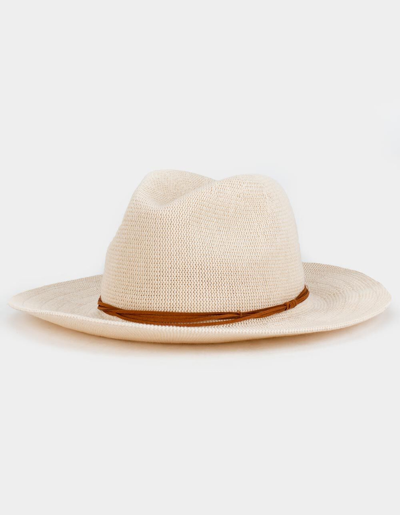 WYETH Packable Rancher Womens Natural Fedora image number 0
