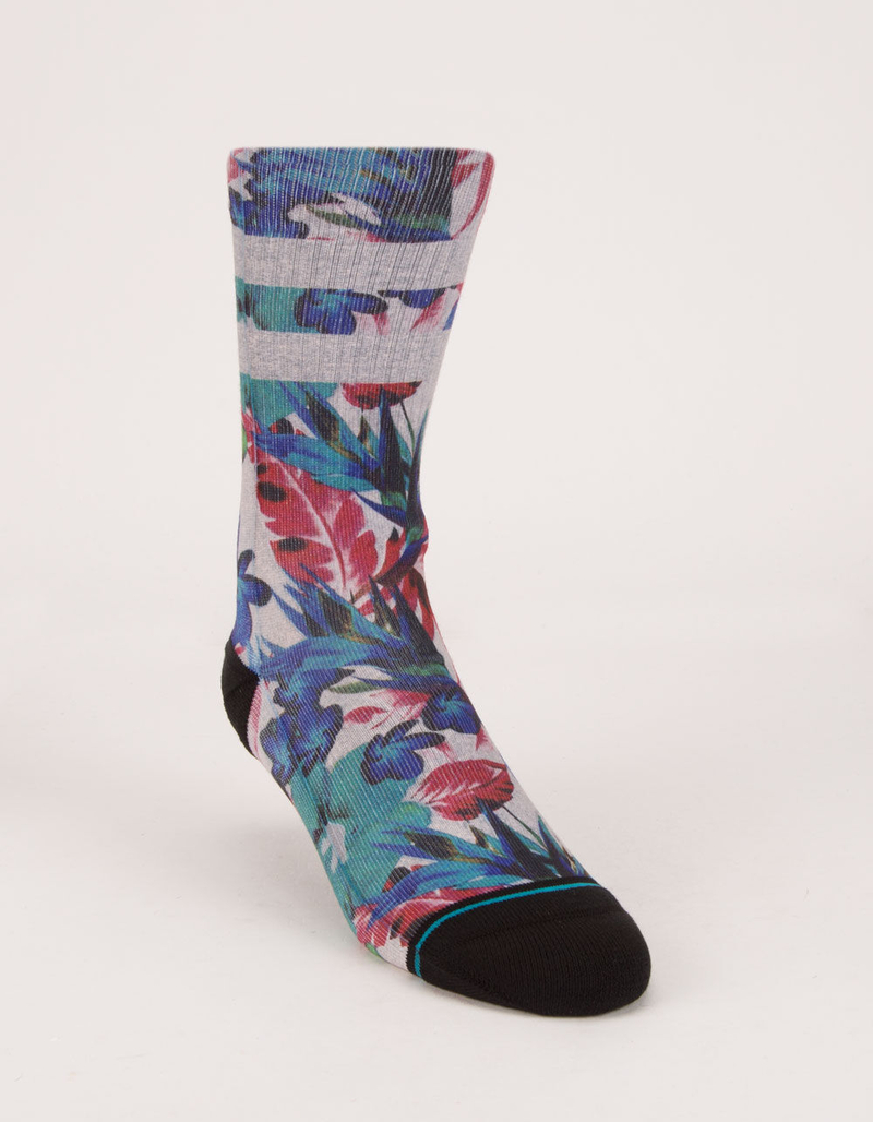 STANCE Riley Gray Mens Crew Socks image number 0