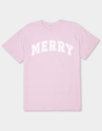 COLLEGIATE Merry Unisex Tee Primary Image