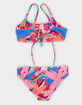 O'NEILL Cabana Floral Girls Reversible Bralette Bikini Set image number 4