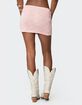 EDIKTED Shaylee Sequin Knit Mini Skirt image number 5