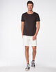 RSQ Short Mens White Chino Shorts image number 1