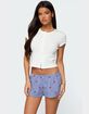 EDIKTED Solina Ribbed Button Up Top image number 1