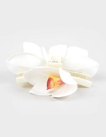 FULL TILT Oversized Floral Claw Clip Alternative Image