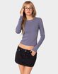 EDIKTED Tay Long Sleeve Top image number 1