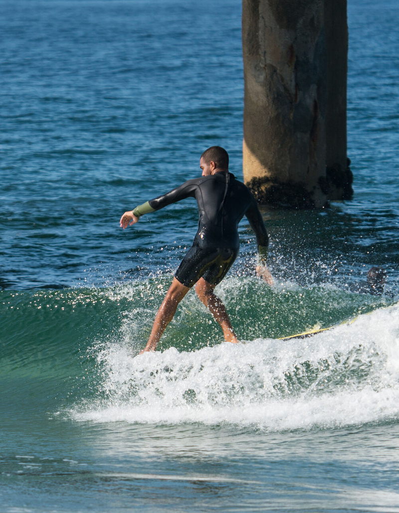FORMULA FUN 7'10" Rojo Rocket Longboard Surfboard image number 5