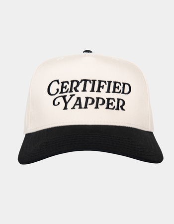 KATYDID Certified Yapper Two-Toned Vintage Hat Primary Image