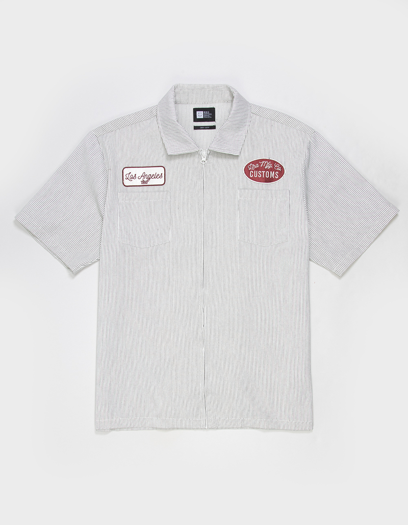 LIRA Garage Mens Zip-Up Shirt image number 1