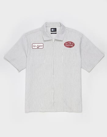 LIRA Garage Mens Zip-Up Shirt Alternative Image