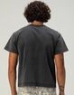 RSQ Mens Washed Shrunken Tee image number 5
