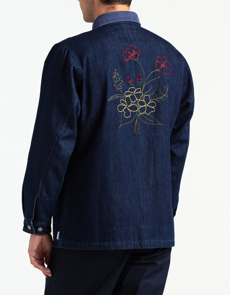 BANKS JOURNAL Mens Dahlia Denim Jacket - DENIM - L | Tillys