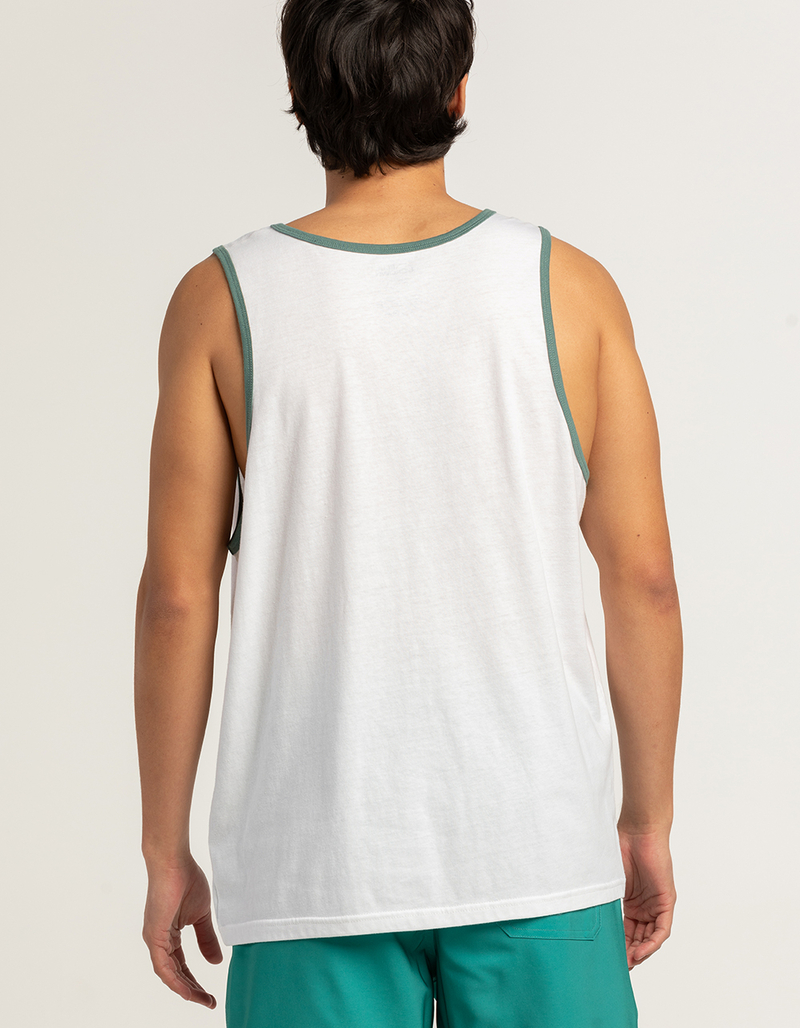 BLUE CROWN Mens Solid Pocket Tank Top image number 3