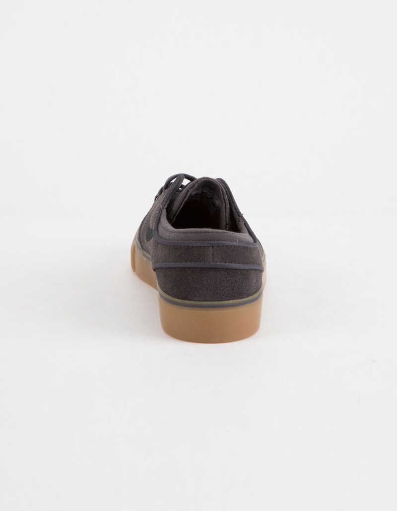 NIKE SB Zoom Stefan Janoski Thunder Gray & Black Boys Shoes image number 4