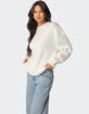 EDIKTED Rutie Bow Patch Sweater image number 4