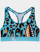 ETHIKA Leopard Drip Bomber Sports Bra image number 4