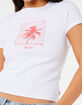 RIP CURL Neon Palm Womens Fitted Tee image number 2