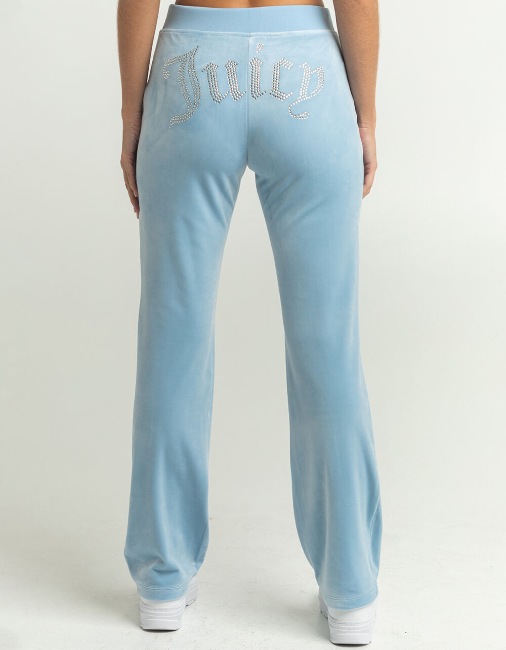 JUICY COUTURE Womens Embellished Velour 