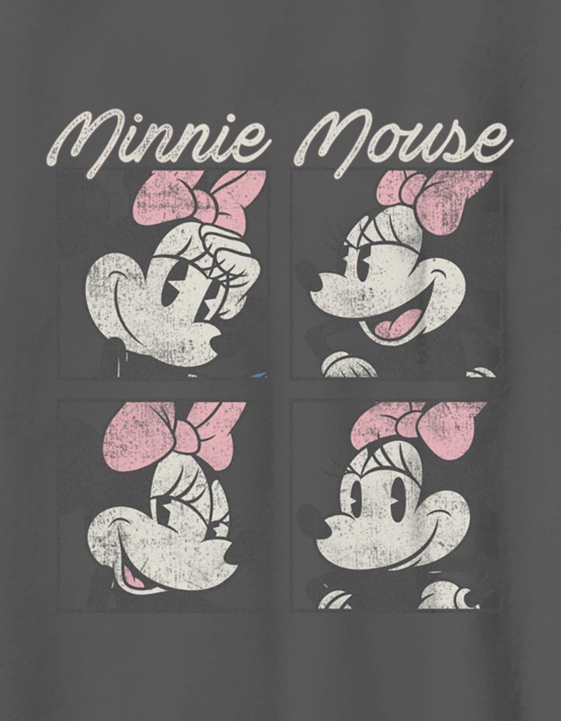 DISNEY Minnie Mouse Box Distressed Unisex Kids Tee image number 1