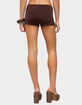 EDIKTED Janya Strappy Bead Belt Micro Shorts image number 3
