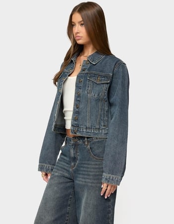 EDIKTED Barb Denim Jacket Alternative Image