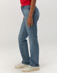 GUESS JEANS G08 Mid Rise Straight Womens Jeans image number 2
