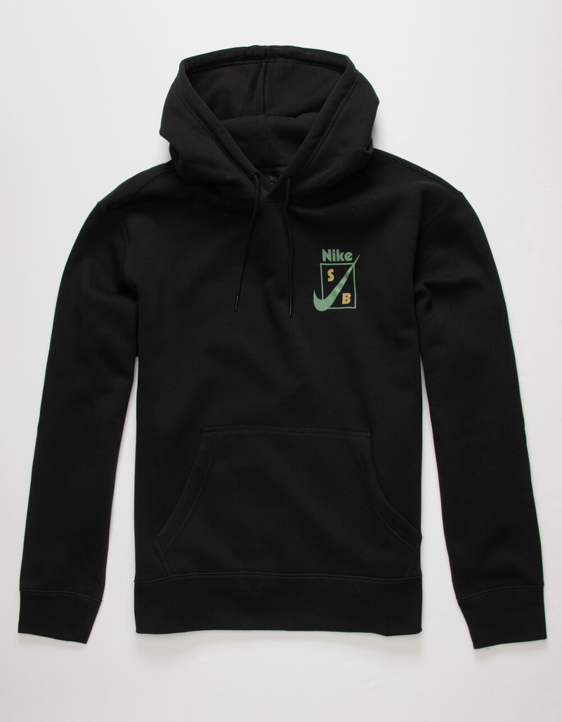 NIKE SB Jagged Mens Hoodie BLACK Tillys