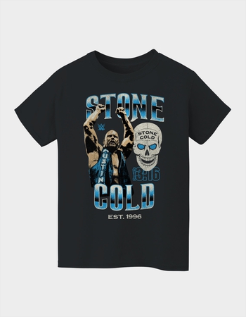 WWE Stone Cold Austin Unisex Kids Tee Primary Image