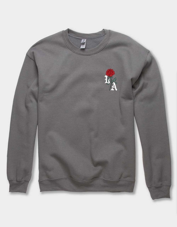 LOS ANGELES Rose LA Unisex Crewneck Sweatshirt Primary Image