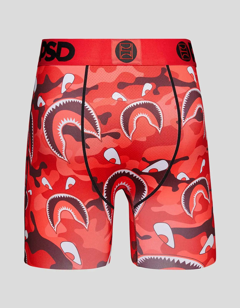 PSD Shark Camo Mens Boxer Briefs image number 3