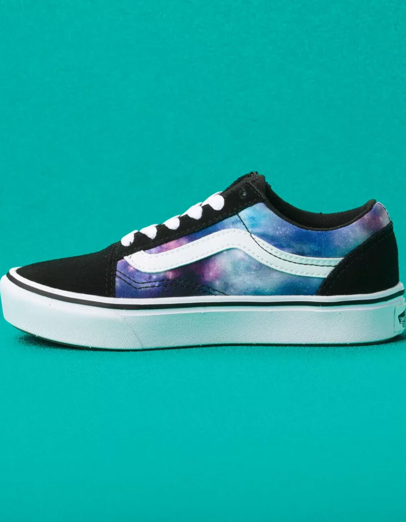 VANS Galaxy ComfyCush Old Skool Kids Shoes image number 2