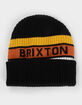 BRIXTON Rainier Striped Beanie image number 1