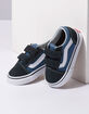 VANS Toddler Old Skool Navy Velcro Shoes image number 3
