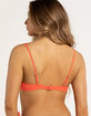 DAMSEL Textured Double Strap Underwire Bikini Top image number 3