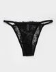 FULL TILT Floral Allover Lace Cheeky Panties image number 1