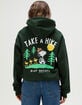 RIOT SOCIETY x Peanuts Take A Hike Womens Hoodie image number 1