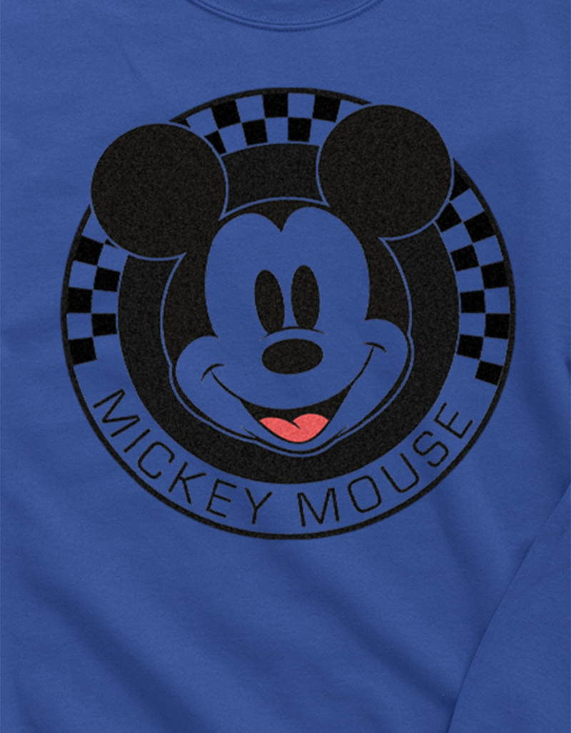 DISNEY Mickey Mouse Checkered Unisex Crewneck Sweatshirt image number 1