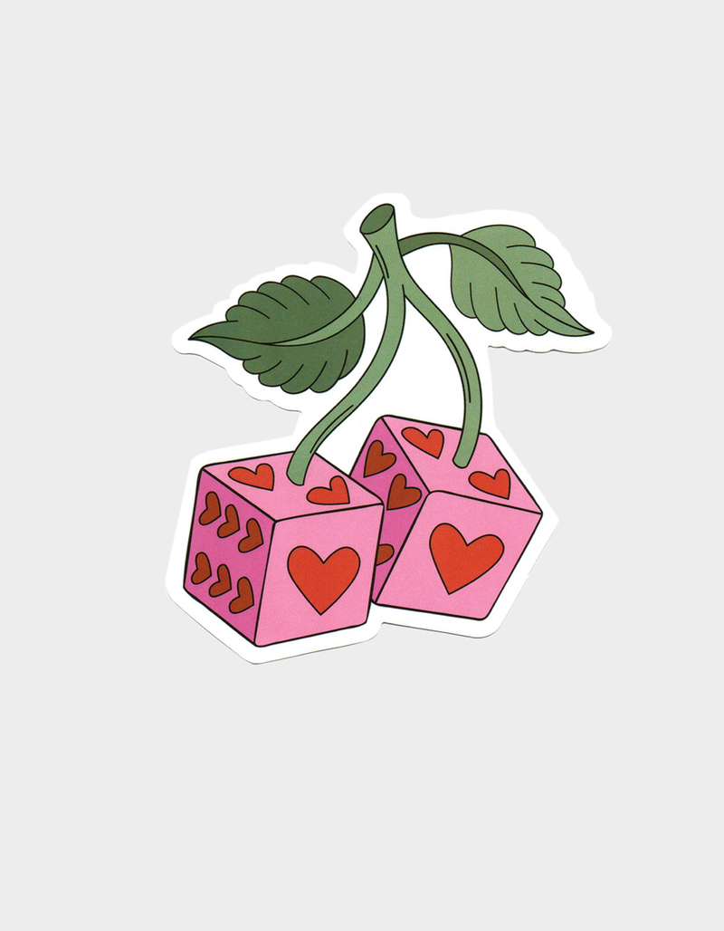 Heart Dices Sticker image number 0