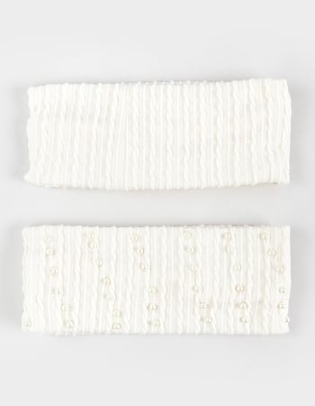 FULL TILT 2 Pack Pearl/Soft Headbands Alternative Image