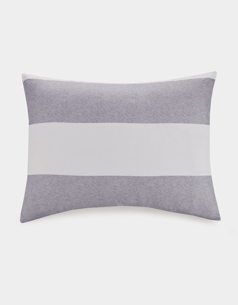 Grey Stripe Full/Queen Comforter Set image number 4