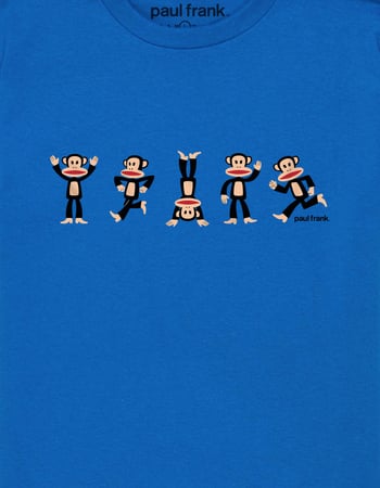 PAUL FRANK Julius Line Up Unisex Kids Tee Alternative Image