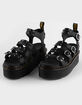 DR. MARTENS Blaire Quad Hardware Womens Platform Sandals image number 1