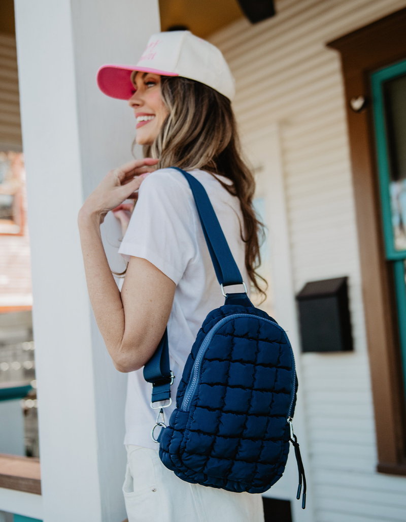 KATYDID Quilted Sling Bag image number 4