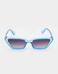 Grass Plastic Cat Eye Sunglasses image number 2