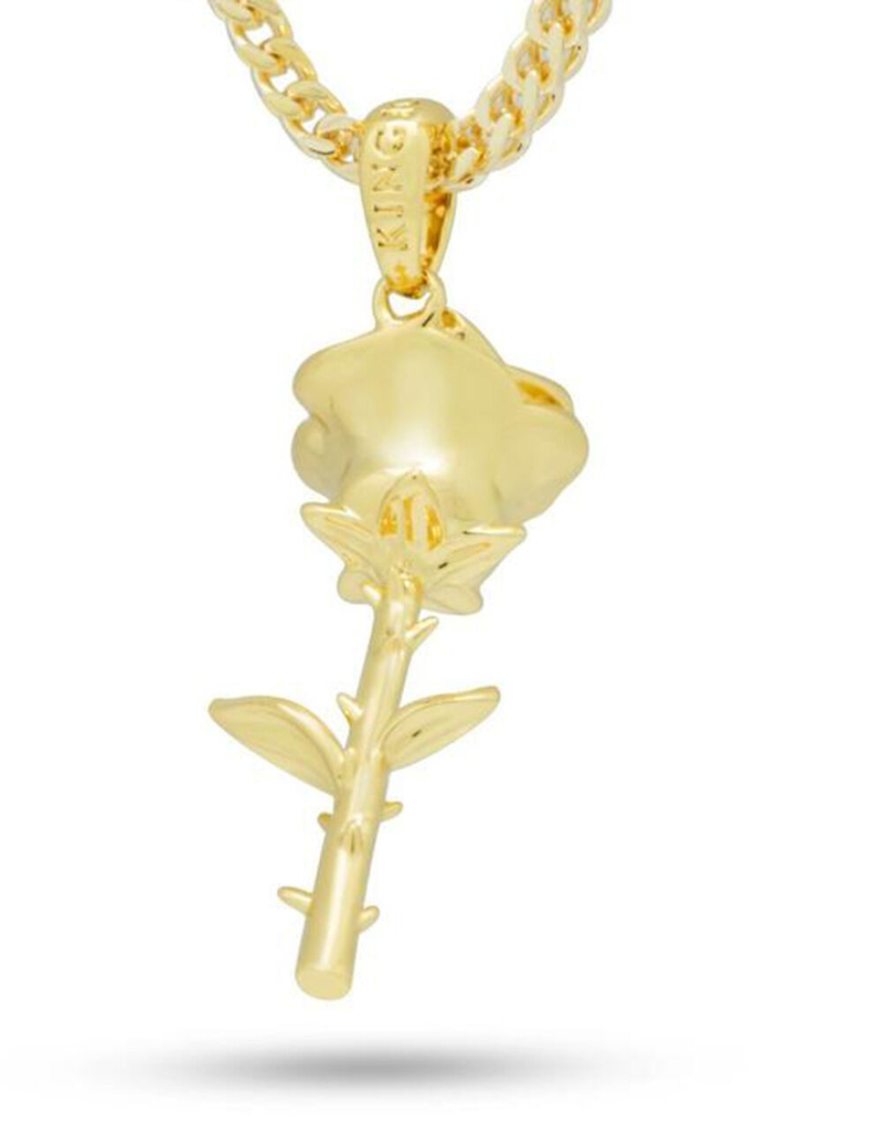 KING ICE Rose Mens Necklace image number 2