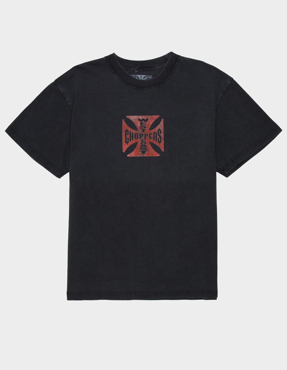 WEST COAST CHOPPERS Script Mens Tee - WASHED BLACK | Tillys