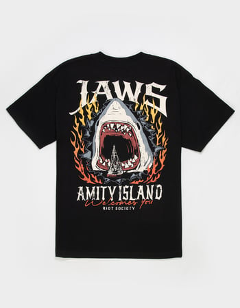 RIOT SOCIETY Jaws Mens Tee Primary Image